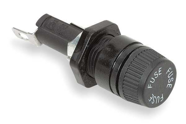 Fuse Holder, Glass and Ceramic, 20A, 1 Pole