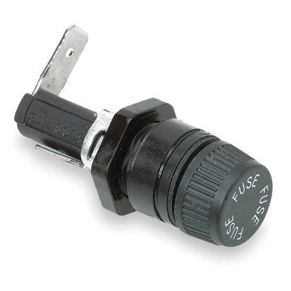 Fuse Holder, Glass and Ceramic, 20A, 1 Pole