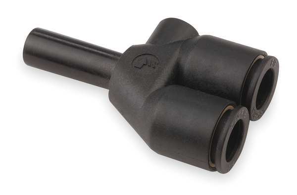 Plug-In Y, Outside Dia 3/8 In, PK10