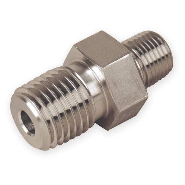 Hex Nipple, Size 1/2 In, Hex Size 7/8