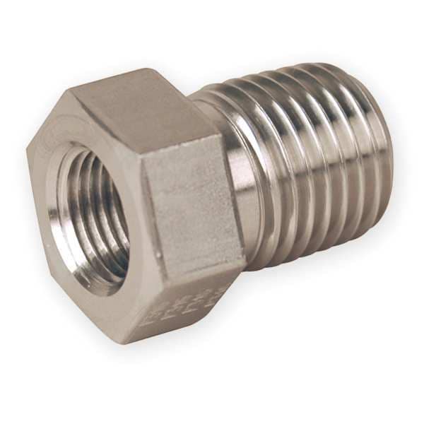Reducing Bushing, Carbon Steel, MNPT, Hex Size: 5/8