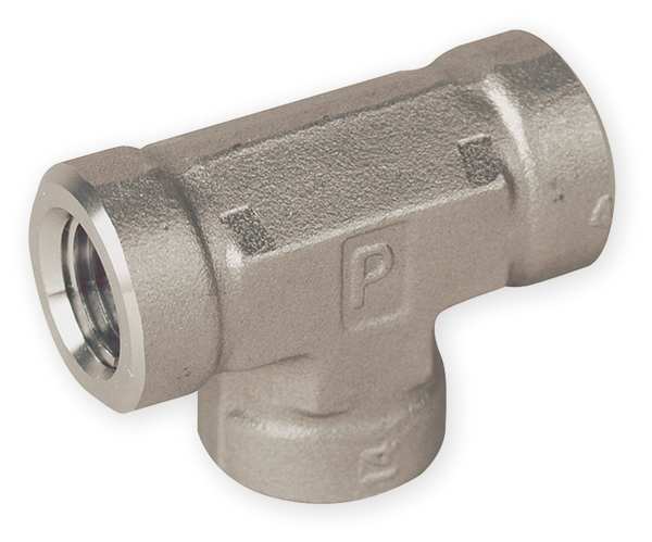 Tee, Carbon Steel, 1/4 In, FNPT