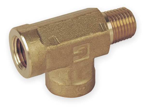 Brass Pipe Fitting, FNPT x FNPT x MNPT, 1/8