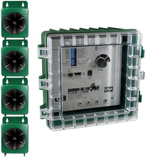 Bird Repeller, Electronic, 120dB, 20W