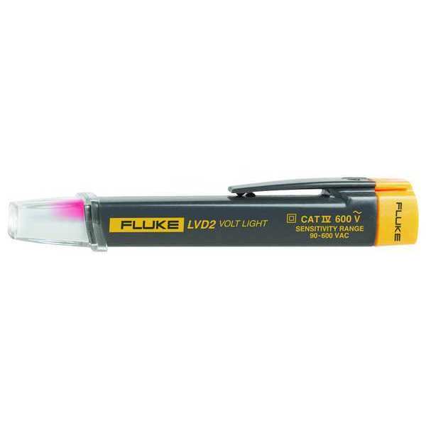 Voltage Detector, 90 to 600V AC, 5 1/2 in Length, Visual Indication, CAT IV 600V Safety Rating
