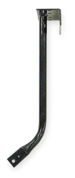 Ceiling Mount Bracket, Steel, Black