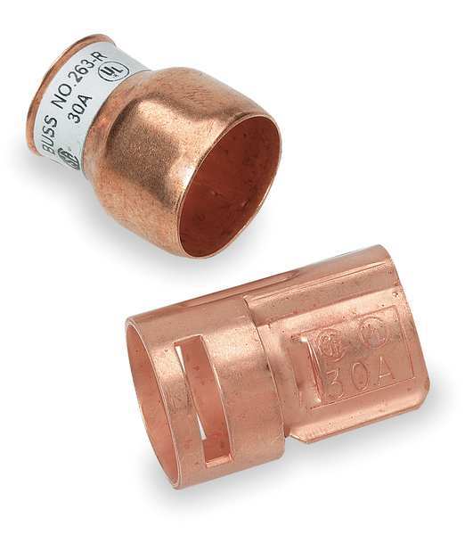 Fuse Reducer, RK1, RK5, 30A, Holder 60A, 250V