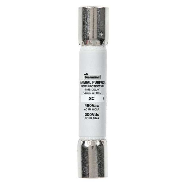 Fuse, Time Delay, 50 A, SC Series, 480V AC, 300V DC, 2-1/4