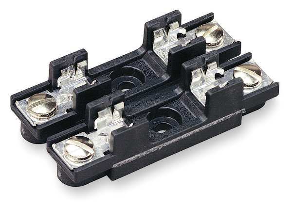 Fuse Block, Glass and Ceramic, 30A, 2 Pole