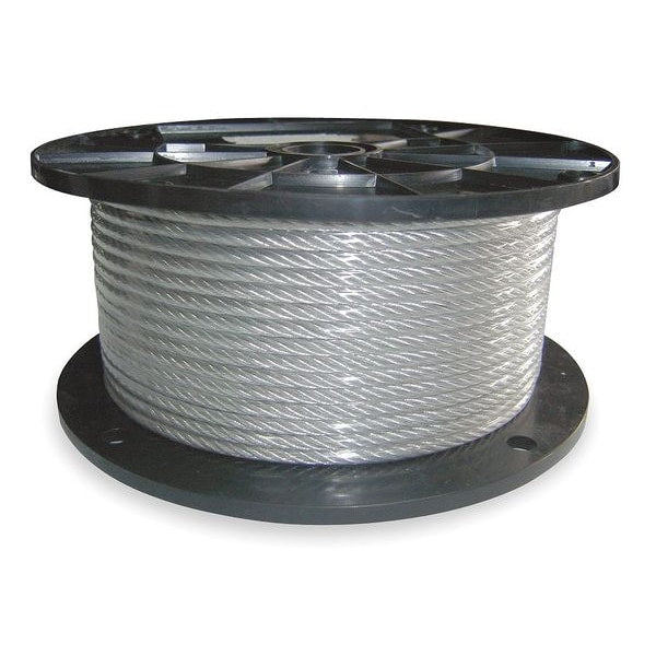 Cable, 3/8 In, L 100 Ft, WLL 2340 Lb