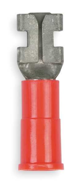 Female Disconnect, Red, 22-18AWG, PK100