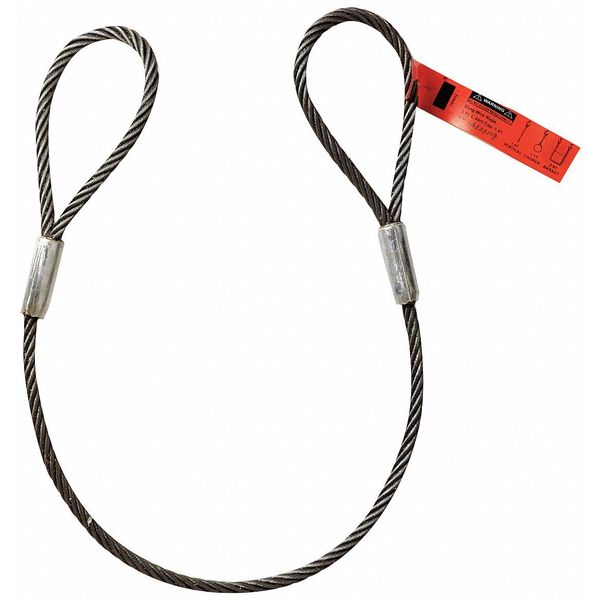 Sling, Wire Rope, 8 ft.