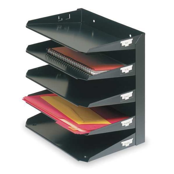 Desk Organizer, 5 Horizontal Compartment