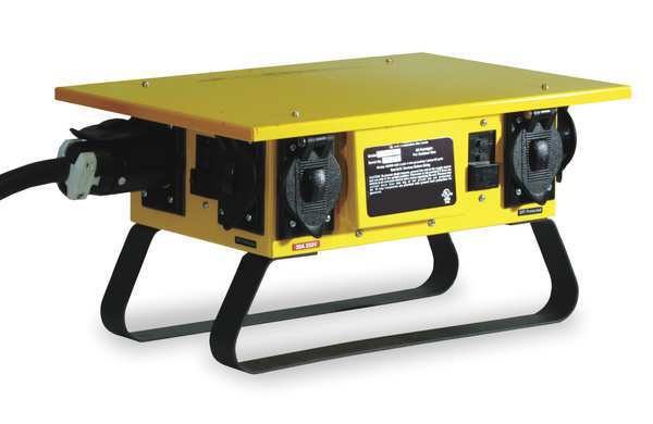 Power Distribution Box, 50 AC, (6) 5-20R