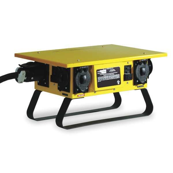 Power Distribution Box, 50 AC, (6) L5-20R