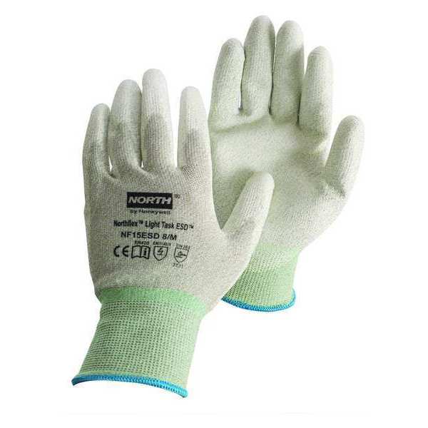Antistatic Gloves, Gray, 2XL, PR