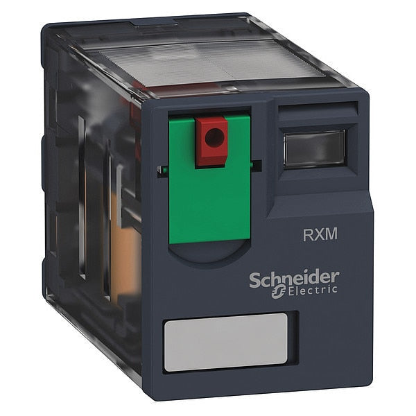General Purpose Relay, 24V AC Coil Volts, Square, 14 Pin, 4PDT