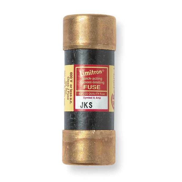 Fuse, Fast Acting, 25A, JKS Series, 600V AC, Not Rated, 2-1/4