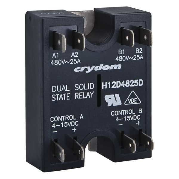 Dual Solid State Relay, 4 to 15VDC, 40A