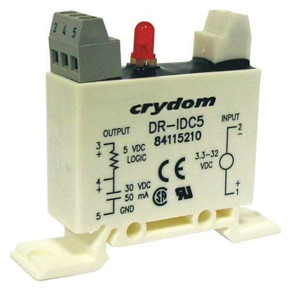 Input/Output Relay, 50mA, DIN Rail, White