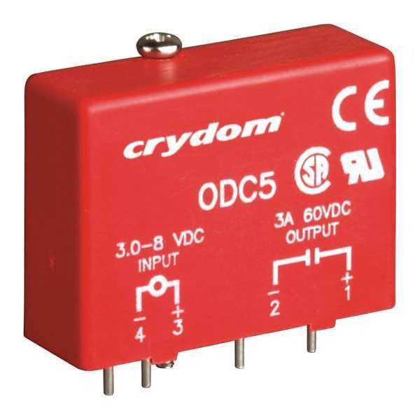 Input/Output Relay, 3A, Plug-In, Red