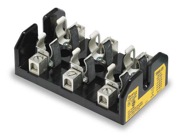 Fuse Block, Industrial, 60A, 3 Pole