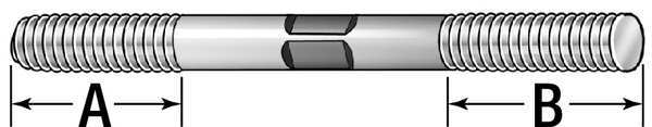 Double-End Threaded Stud, 7/8