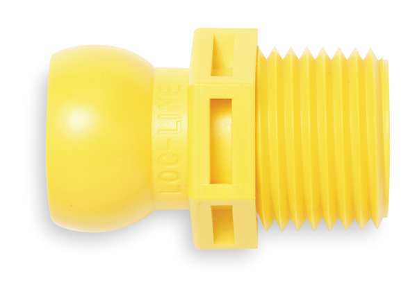 Flex Hose Connectors, Acid Resistant, PK4