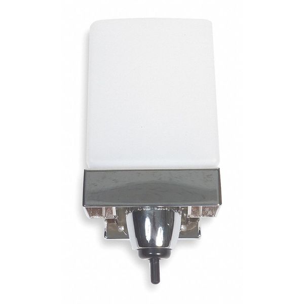 Liquid Soap Dispenser Silver Wall Mount