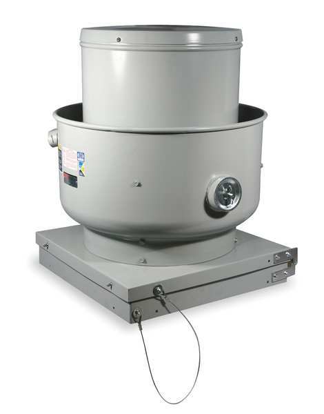 Severe Duty Vent, 18-1/2 In, 208-230/460V