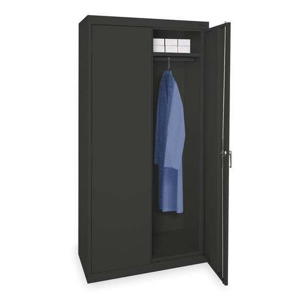 22/24 ga. ga. Steel Storage Cabinet, 36 in W, 72 in H, Stationary