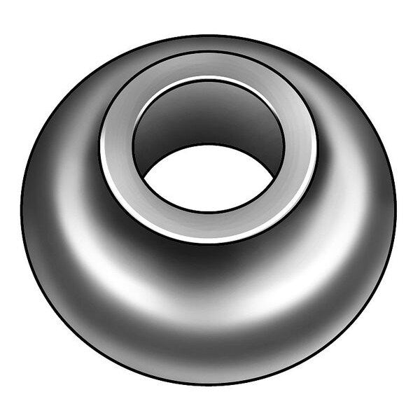 Countersunk Washer, Fits Bolt Size 3/4 in Cast Iron, Galvanized Finish, 20 PK