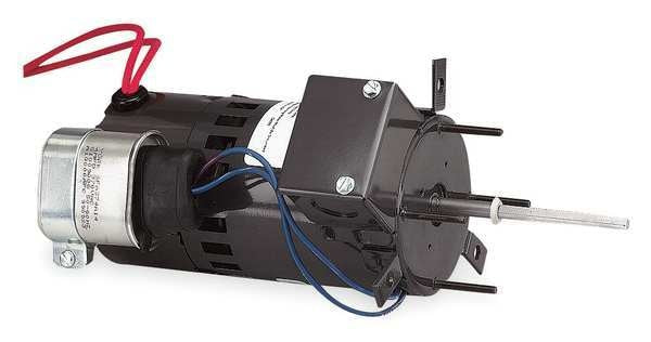 Drft Bstr Mtr, PSC, OAO, 1/9hp, 3000rpm, 230V