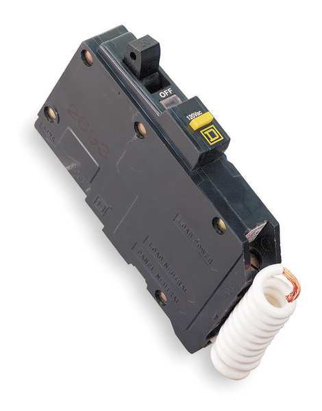 Miniature Circuit Breaker, 30 A, 120V AC, 1 Pole, Plug In Mounting Style, QO Series