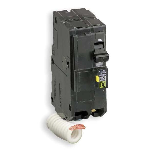 Miniature Circuit Breaker, 50 A, 120/240V AC, 2 Pole, Plug In Mounting Style, QO Series