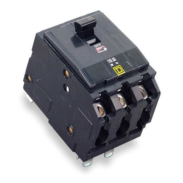 Miniature Circuit Breaker, 90 A, 120/240V AC, 3 Pole, Plug In Mounting Style, QO Series