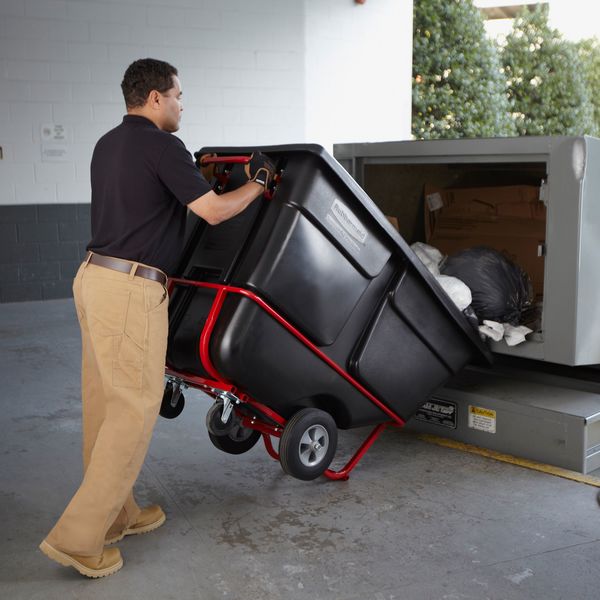 Tilt Truck, Standard, 1 cu. yd., Black