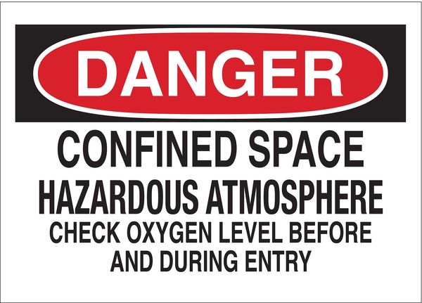 Danger Sign, 10X14