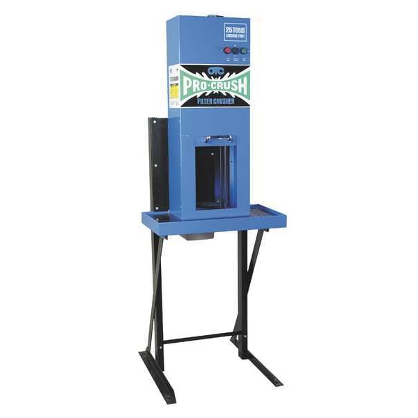 Oil Filter Crusher, 25 Ton