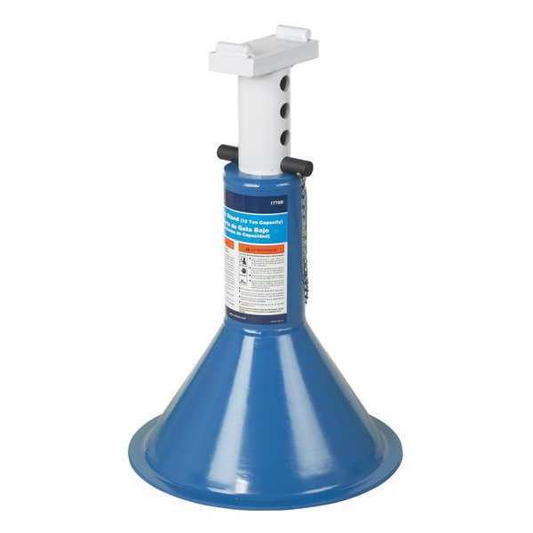 Jack Stand, Low, 12 Ton, 19 to 29.5 In Lift