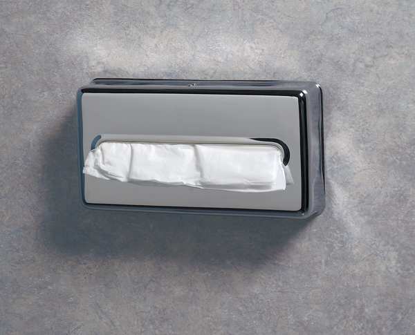 No Series Facial Tissue Dispenser, 100 Sheets