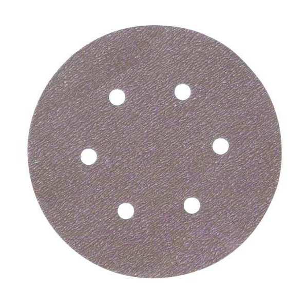 Disc, Sanding, 6 Hole, 6In, P120G, PK100