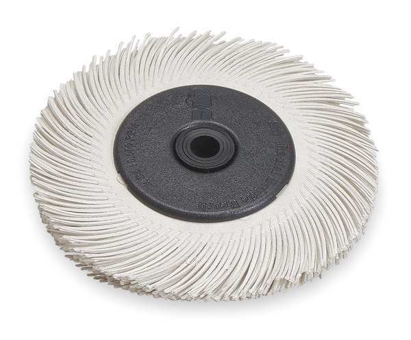 Radial Bristle Brush, T-C, 6Diax7/16W, 120G