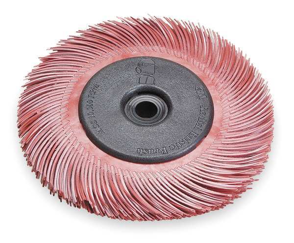 Radial Bristle Brush, T-C, 6Diax7/16W, 220G