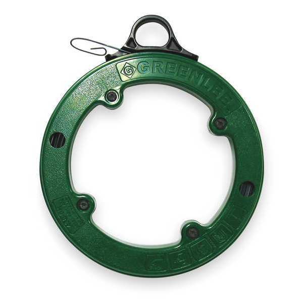 Fish Tape, 1/4 In x 25 ft, Steel