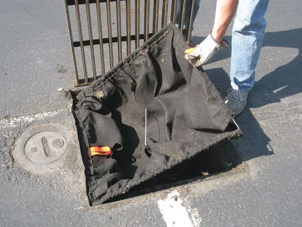 Catch Basin Insert, Oil, , Black