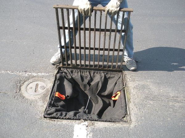 Catch Basin Insert, Oil, , Black