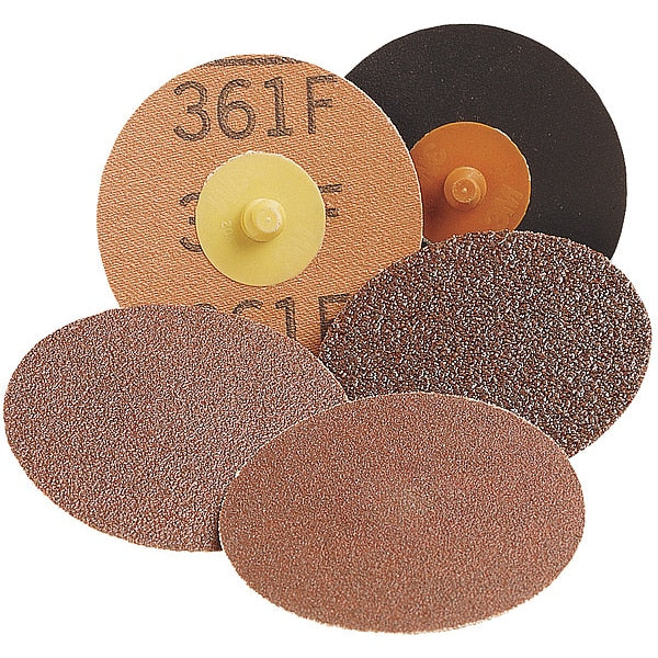 Quick Change Disc, Cer, 2in, 80 Grit, Med, TR