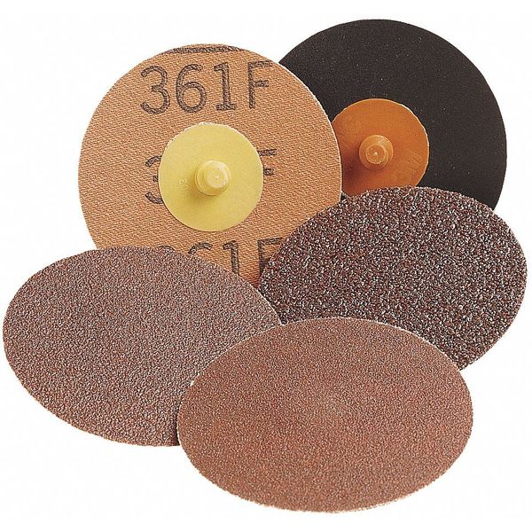 Quick Change Disc, AlO, 3in, 120G, TR, PK50