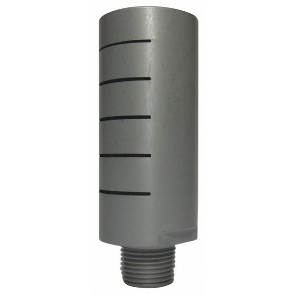 Silencer Muffler, 3/8 In. NPT, 1 In. Hex
